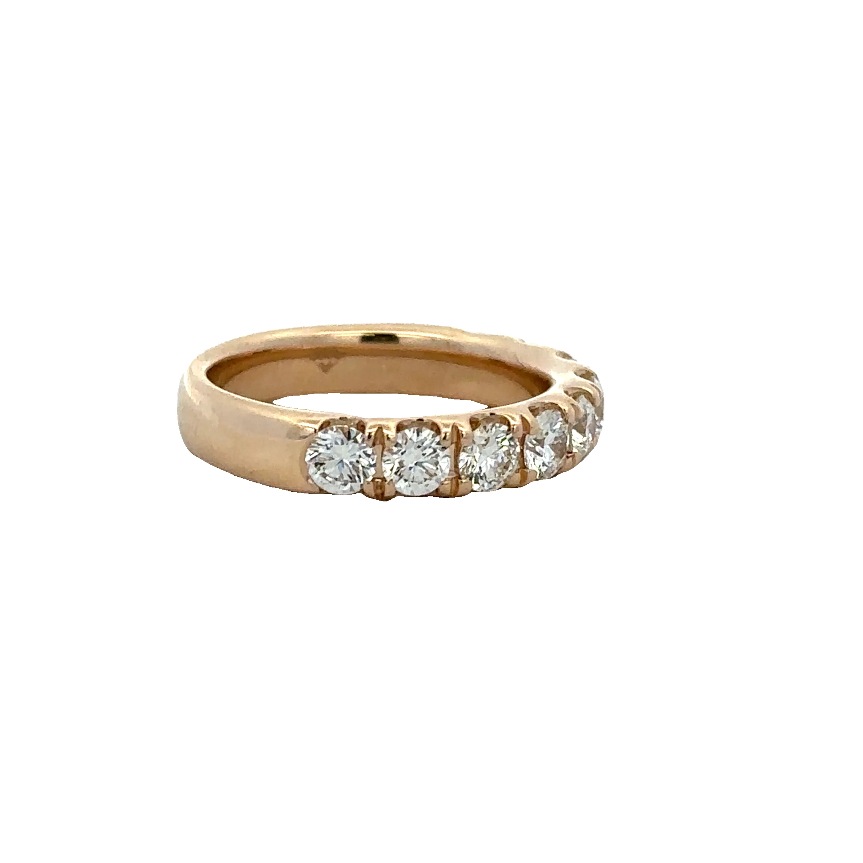 1.50 CTW Diamond Band in Yellow Gold - Image 2