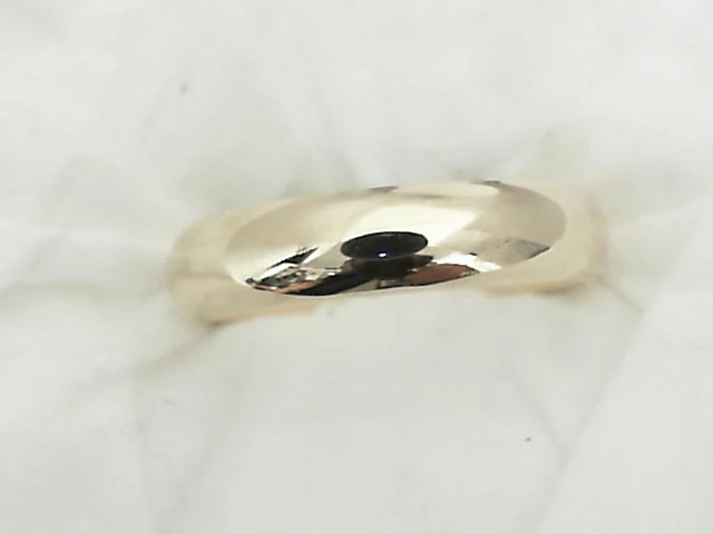 14k Yellow Gold Classic 4mm Wedding Band – Size 7 - Image 2