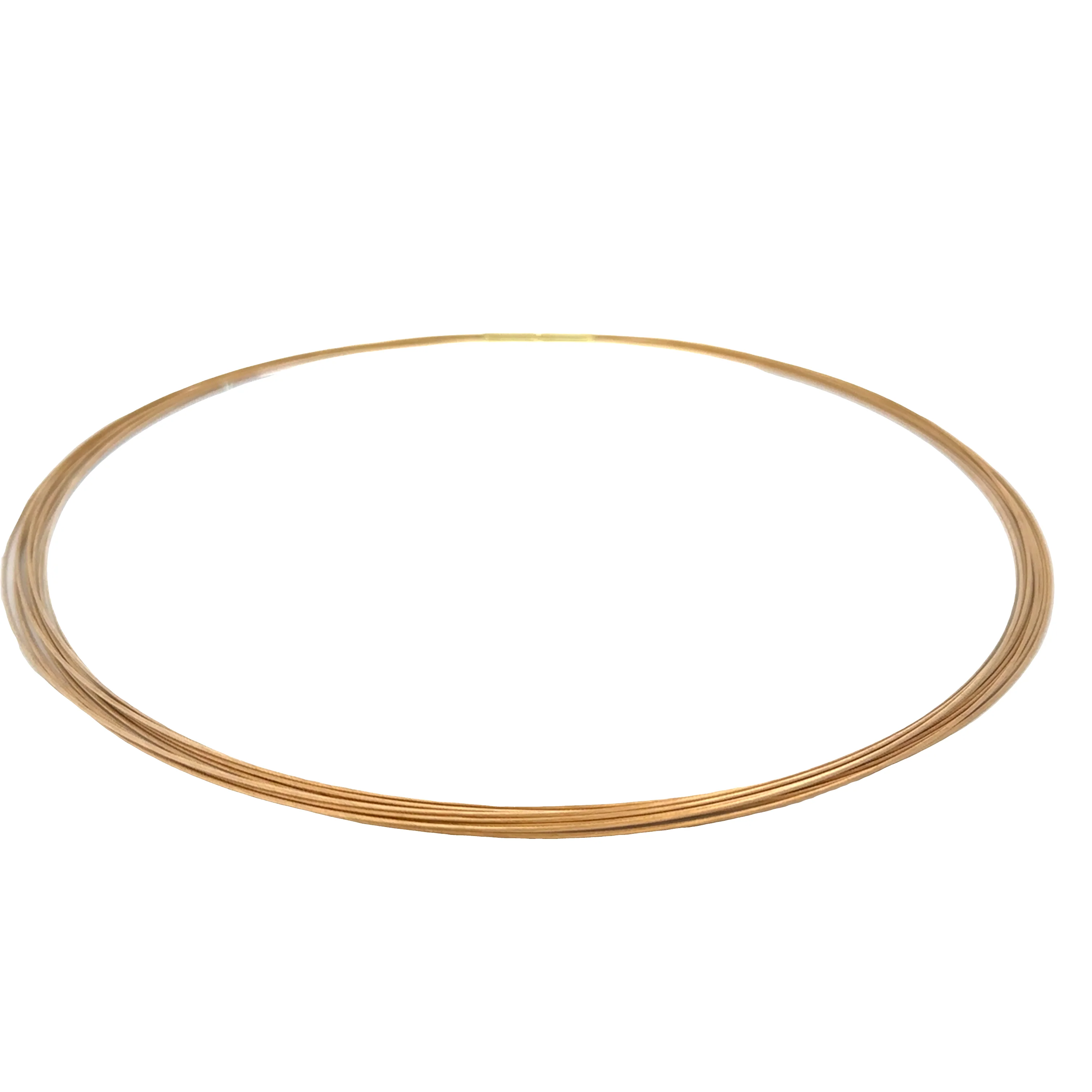 14k Yellow Gold Multi-Strand Gold Wire Necklace – 18" - Image 2