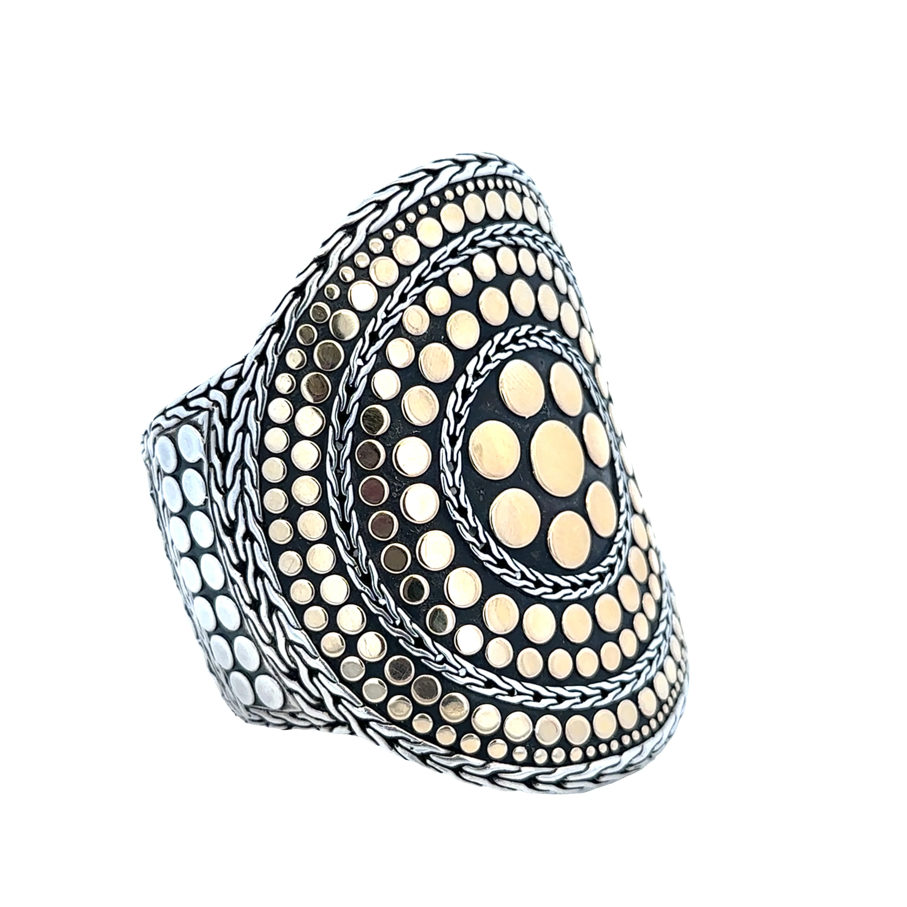 Estate John Hardy “Dot” Collection Cuff Bracelet - Image 2