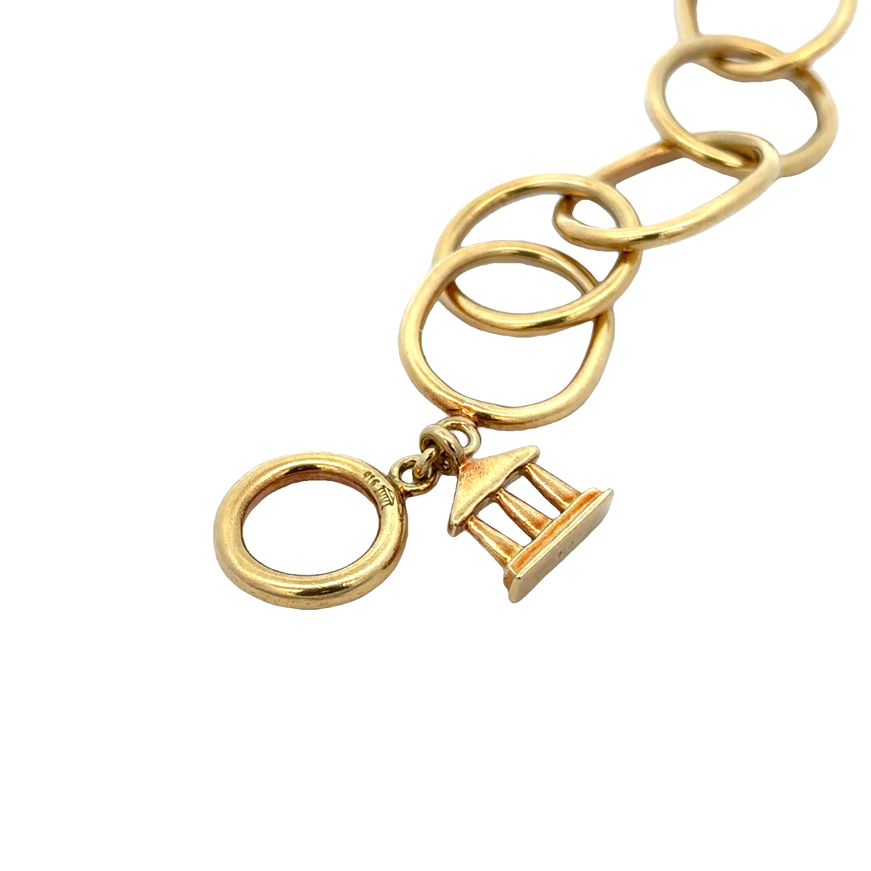 Estate Temple St. Clair Large Arno Bracelet in 18k Yellow gold - Image 3