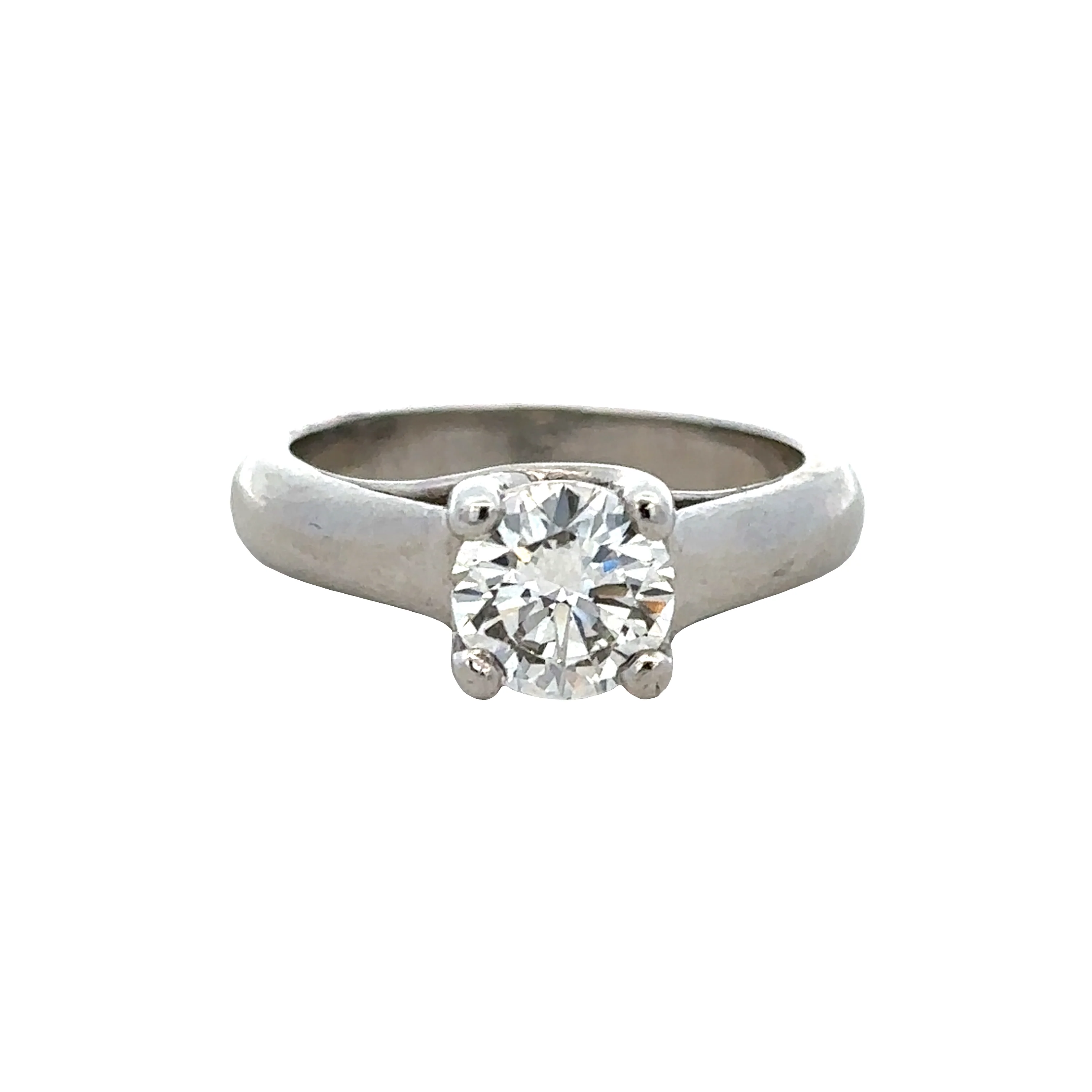 Platinum 1.20ct GIA Diamond Solitaire Engagement Ring
