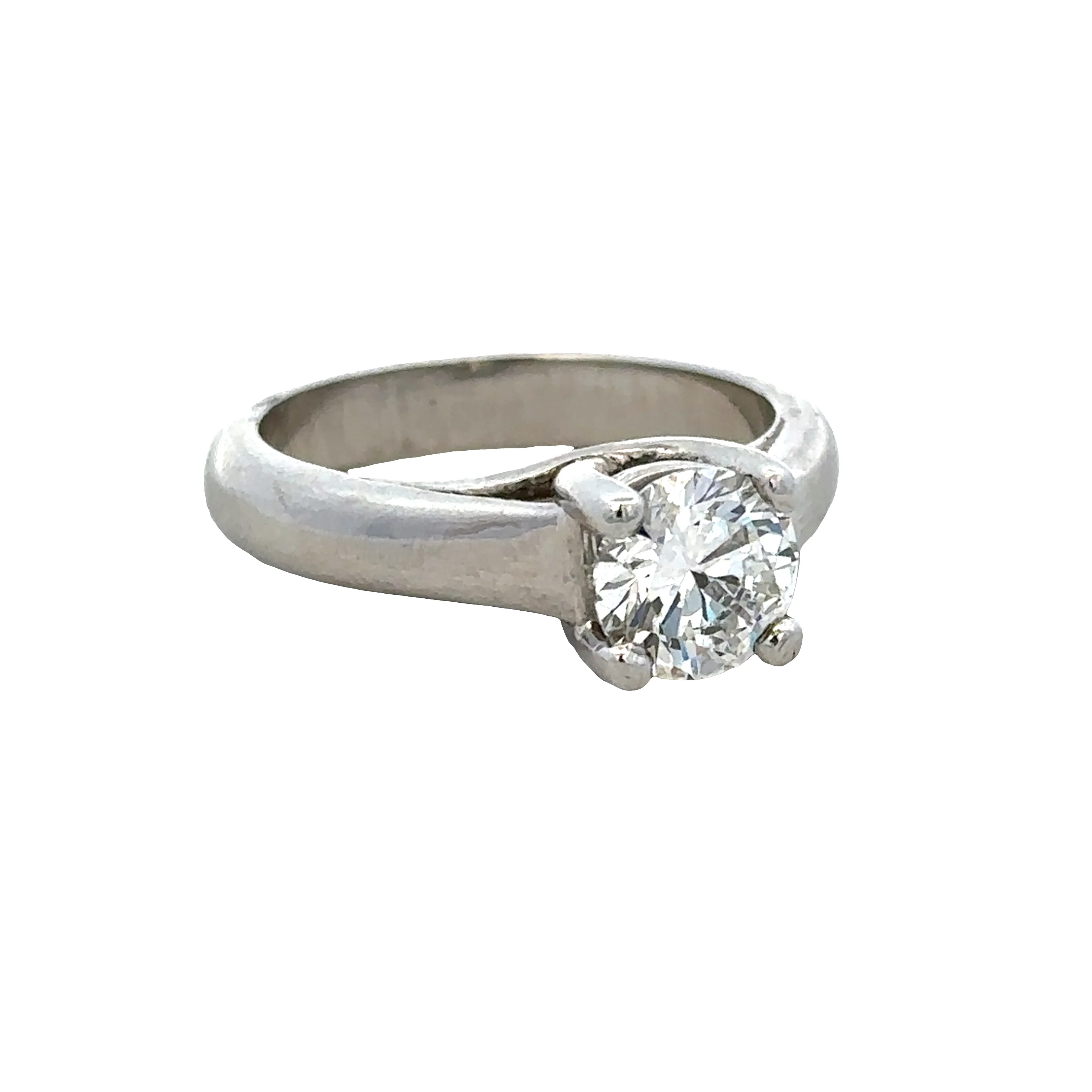 Platinum 1.20ct GIA Diamond Solitaire Engagement Ring - Image 2