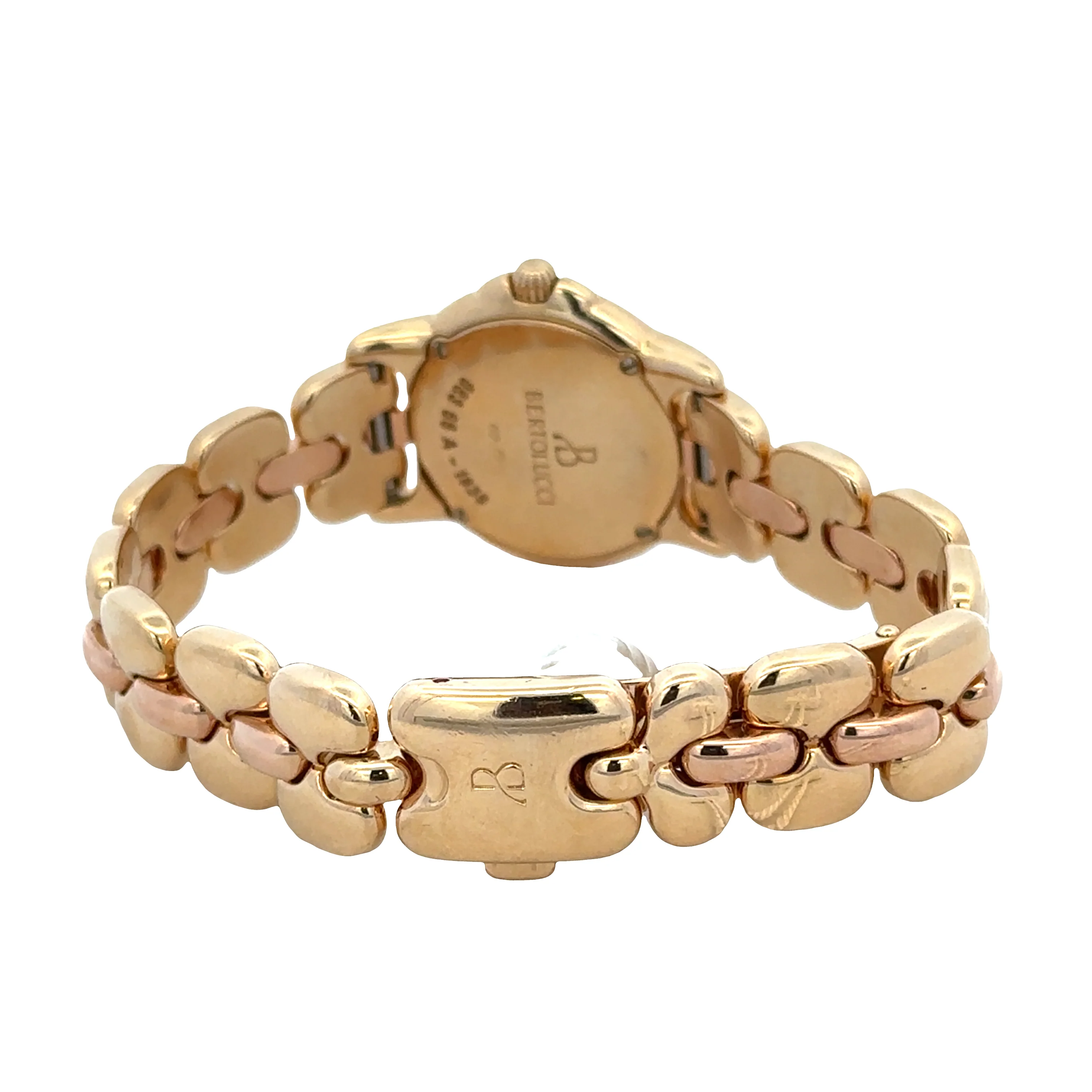 Pre-Owned Bertolucci 18k Yellow Gold Diamond Wristwatch – Ref. 9711 - Image 2