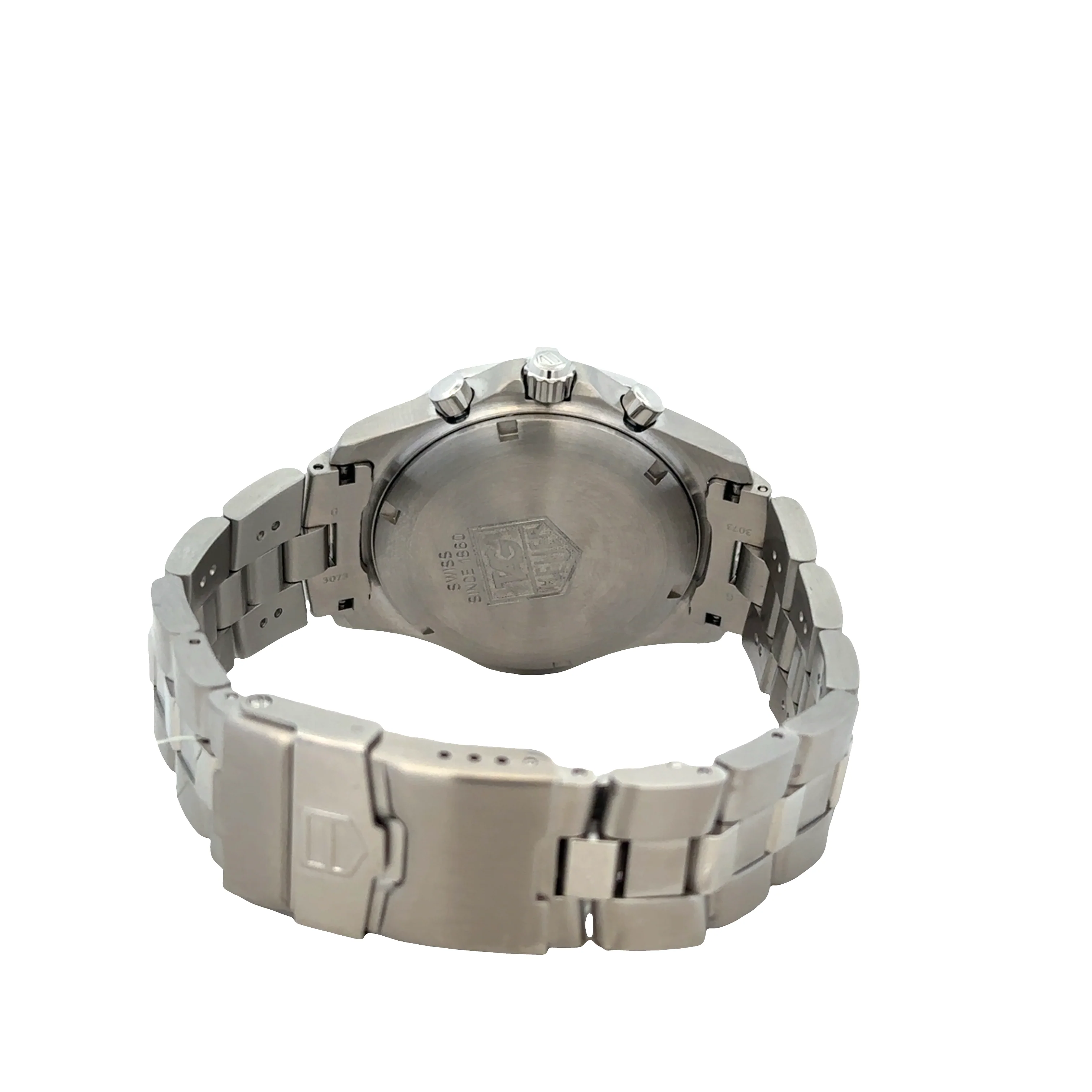 Pre-Owned TAG Heuer Professional 2000 Exclusive Chronograph Stainless Steel Wristwatch - Image 2